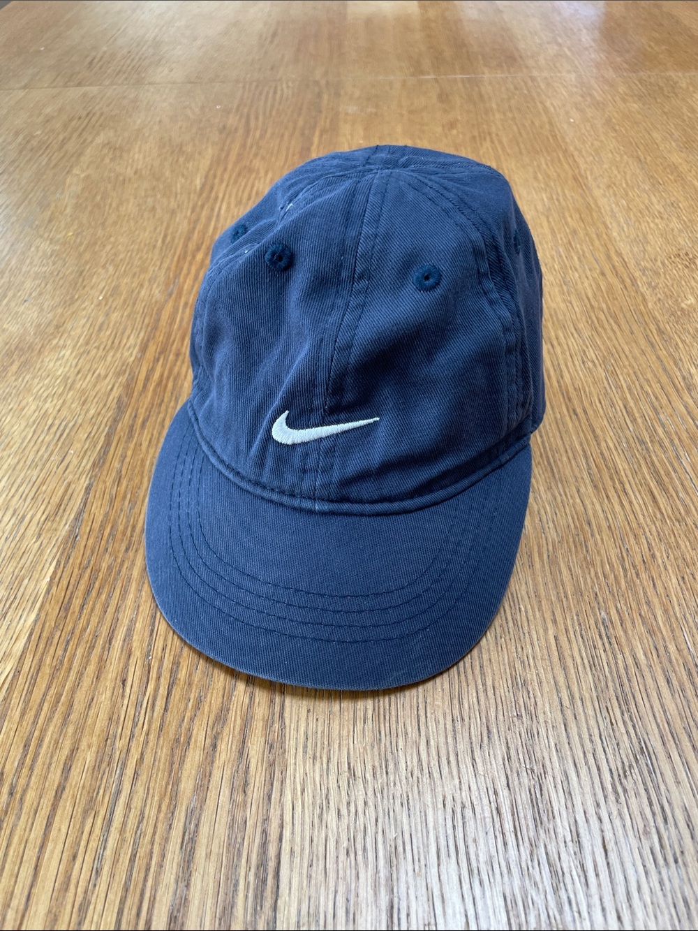 Infant Nike Dark Blue Cap with White Swoosh